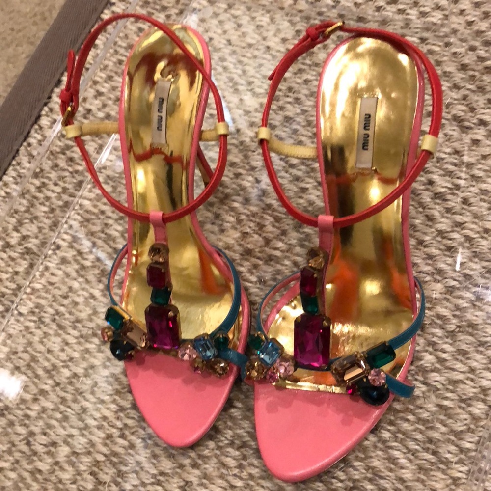 Miu miu Vintage sandals 36.5 (6.5)
